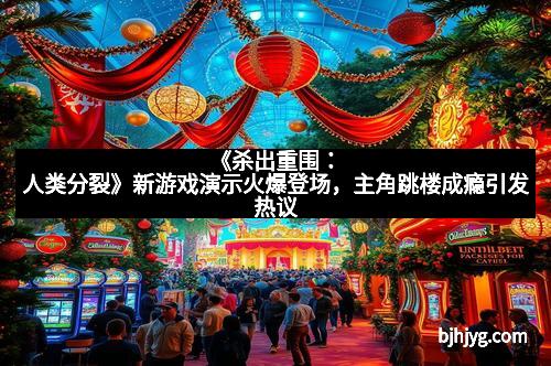 《杀出重围：人类分裂》新游戏演示火爆登场，主角跳楼成瘾引发热议